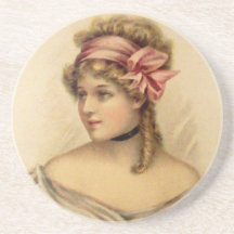 Victoriansk Kvinna Coaster