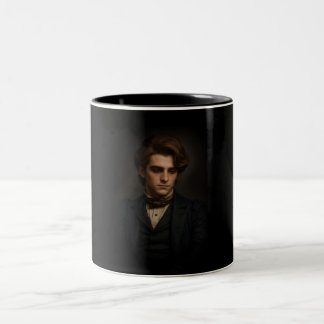Victoriansk man Två-Tonad mugg