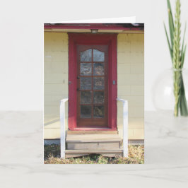 "Victoriansk portal" födelsedags kort