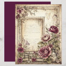 Victoriansk & spets skrapbokspapper 