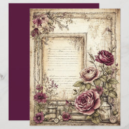 Victoriansk & spets skrapbokspapper 