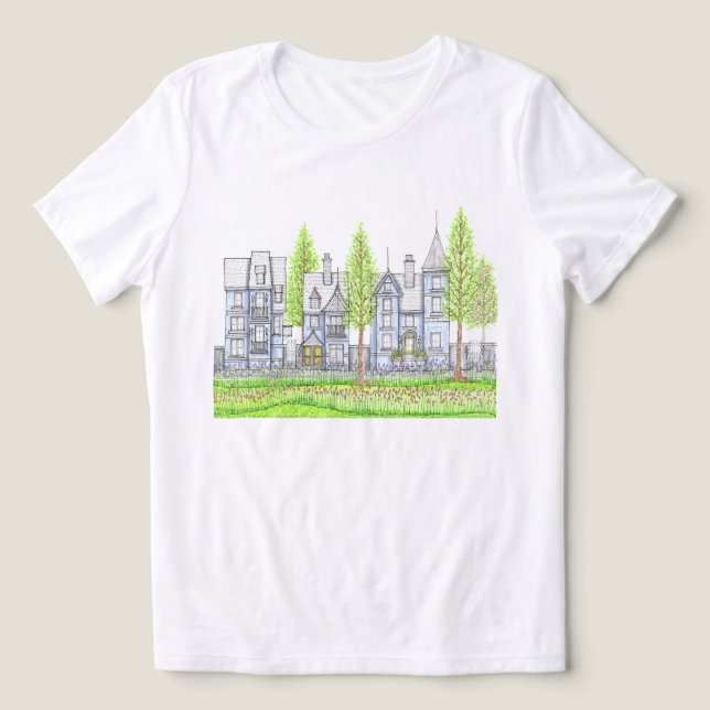 Victoriansk T-shirt (Design Framsida)