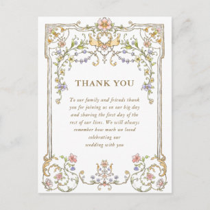 Victoriansk utsmyckad QR-kod Foto Tack Vykort