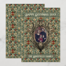 Victoriansk vinterbärsmycken Familj Gothmas