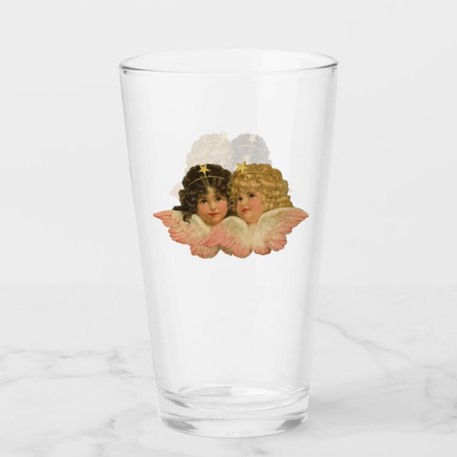 Victorianska änglar glaskopp (Framsida)