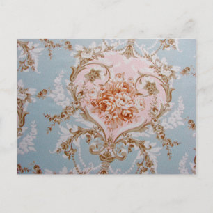 Victorianska blommor - vykort / RSVP Shower