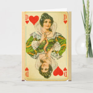 Victorianska drottningen av Hearts Kort