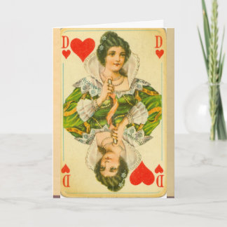 Victorianska drottningen av Hearts Kort