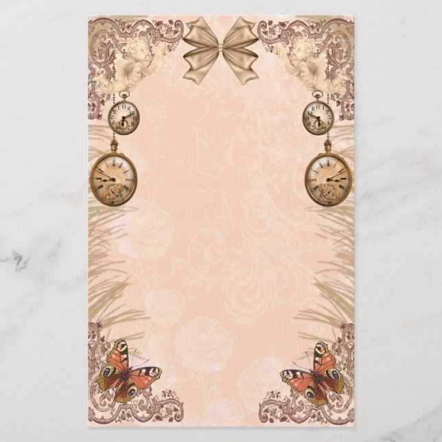 Victorianskattbrevpapper Brevpapper (Framsida)