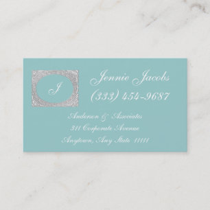 Victorianstilram med ett snidit utseendemässigt visitkort