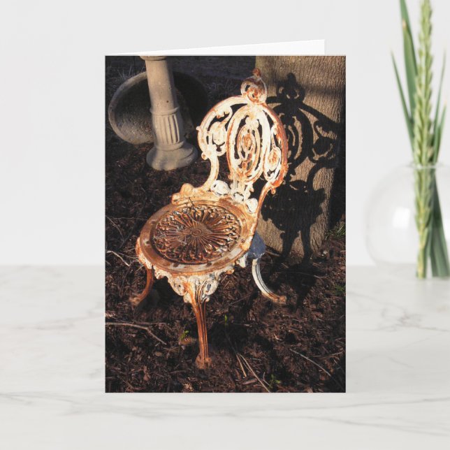 Victorianträdgårdstol Kort (Framsida)