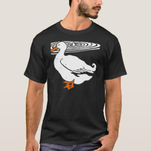 Victorianträsnittanka på T-skjortan T Shirt
