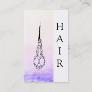 *~*Victorianvintage Scissors HÅR SYLIST Ombre Visitkort