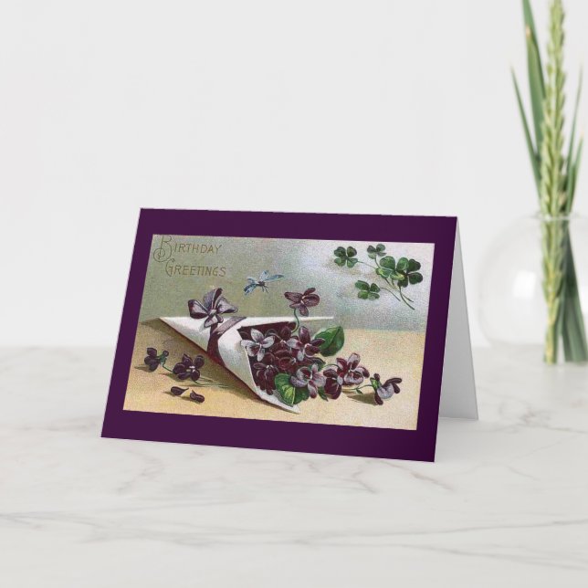 VictorianViolets Kort (Framsida)
