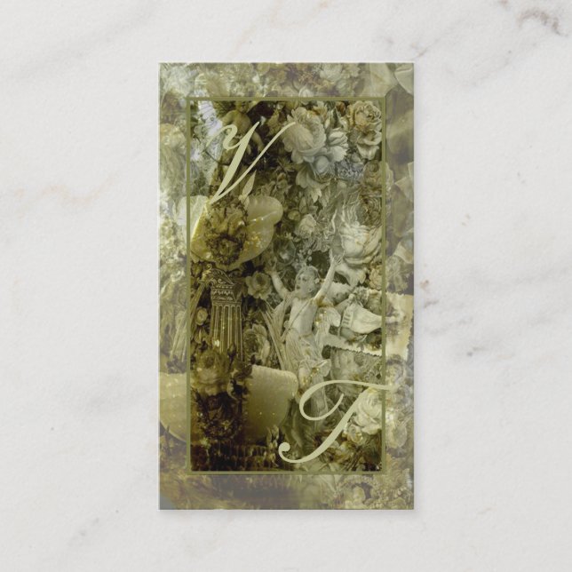 Victorianvisitkort Visitkort (Framsida)