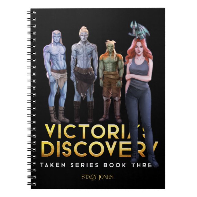 Victorias Discovery Spiral-anteckningsbok Anteckningsbok (Framsidan)