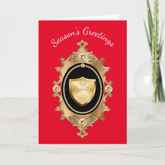 Victorias Fire Service-julkort Kort (Framsida)