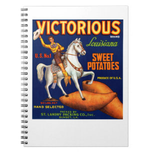 Victorious Brand Louisiana Sweet Potatis Anteckningsbok