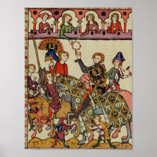Victorious Knight, 14:e århundradet Poster