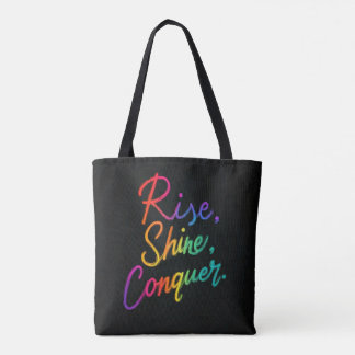 ’Victorious Vibes Tote’ Tygkasse