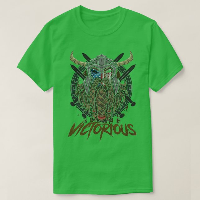 Victorious Viking T Shirt (Design framsida)