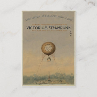 Victorium Steampunk Visitkort