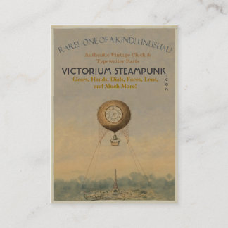 Victorium Steampunk Visitkort
