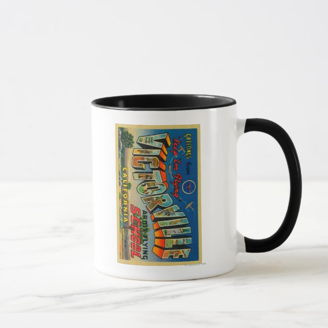 Victorville, Kalifornien - Arméflygskolan Mugg (Höger)