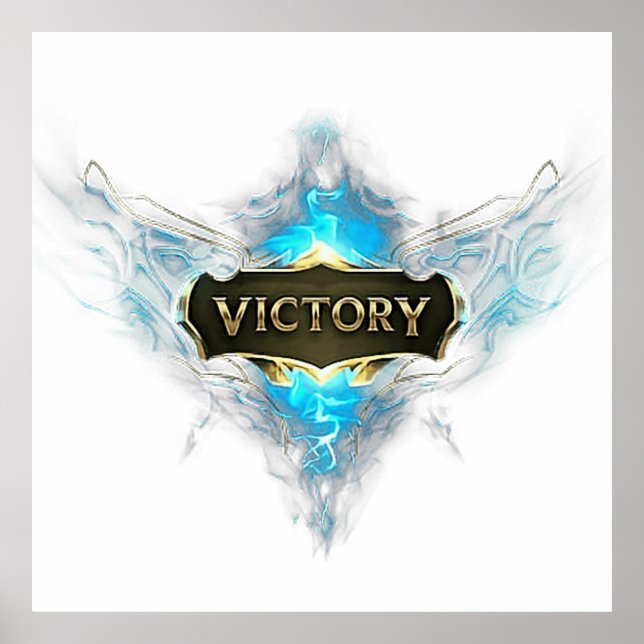 Victory - A Symbol of Triumph and Achievement Poster (Framsidan)