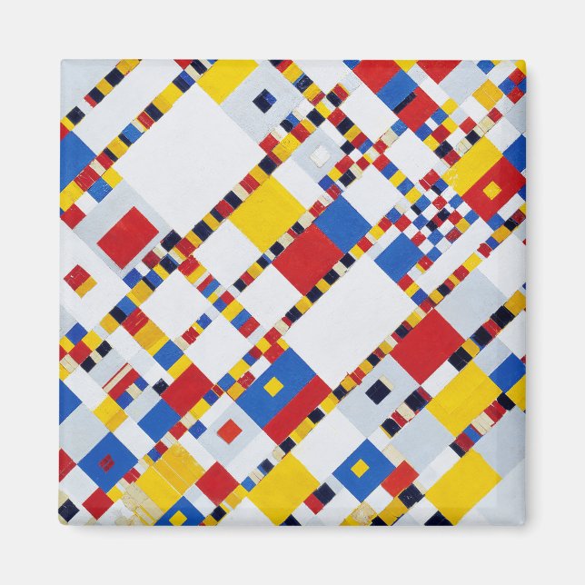 Victory Boogie Woogie, Mondrian Magnet (Framsidan)