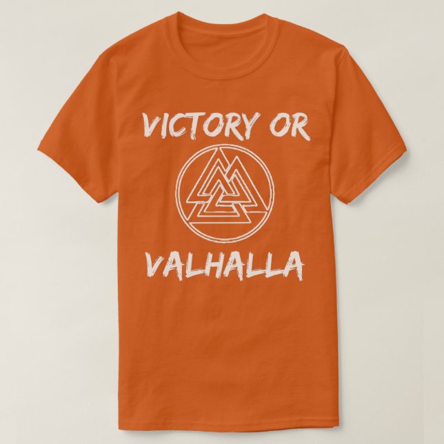 Victory eller Valhalla 5 T Shirt (Design framsida)