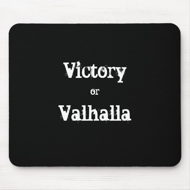 Victory eller Valhalla-gåva Musmatta (Framsidan)