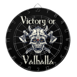 Victory eller Valhalla - Skull Darttavla