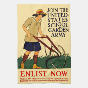 Victory Garden Kökshandduk