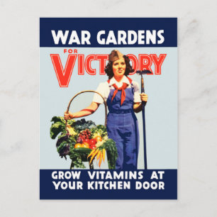 Victory Garden Vykort