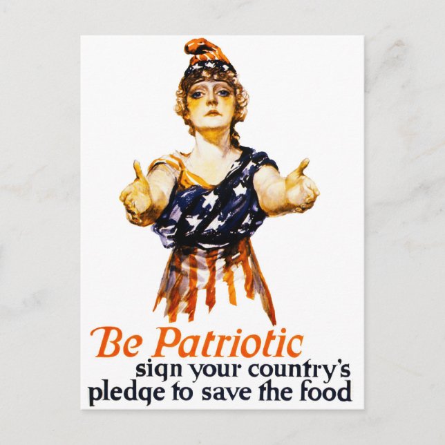 Victory Garden Vykort (Framsida)