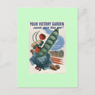 Victory Garden Vykort