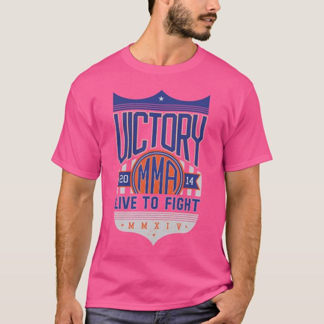 Victory Mma T Shirt (Framsida)