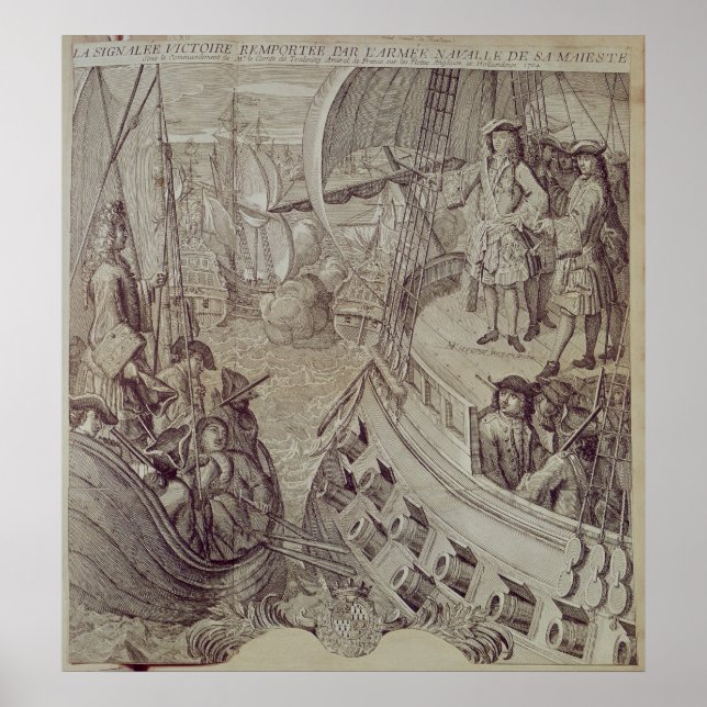 Victory of the Navy of Louis XIV Poster (Framsidan)