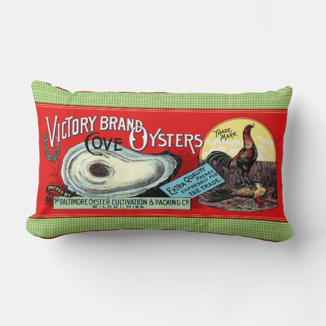 Victory Oysters Lumbar Pillow Lumbarkudde (Framsida)