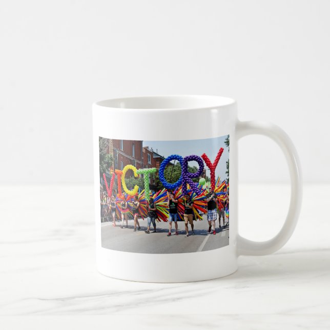 Victory Pride.JPG Kaffemugg (Höger)