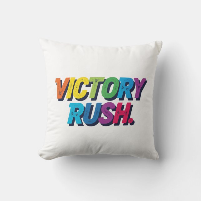 Victory Rush. Kudde (Framsida)