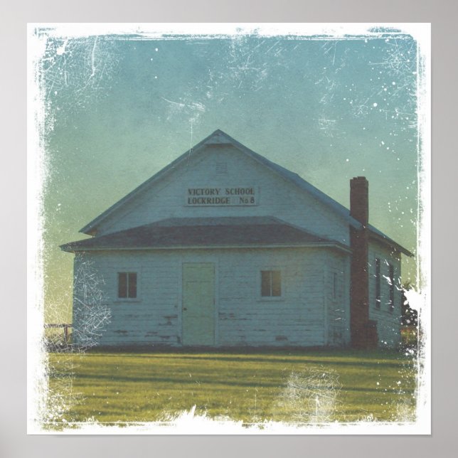 Victory School Lockridge, Iowa Poster (Framsidan)