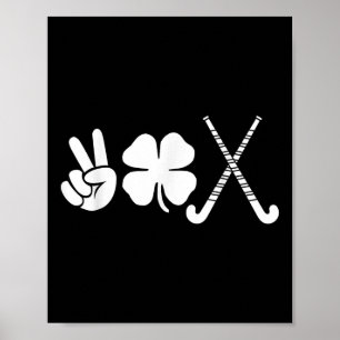 Victory Shamrock Field Hockey - Landhockeyspelare Poster
