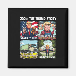 Victory Trump 2024 Underbarare Comebyck-installati Magnet