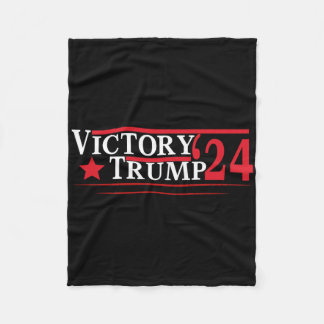 Victory Trump 2025 - Trump President 2025 - Trump Fleecefilt