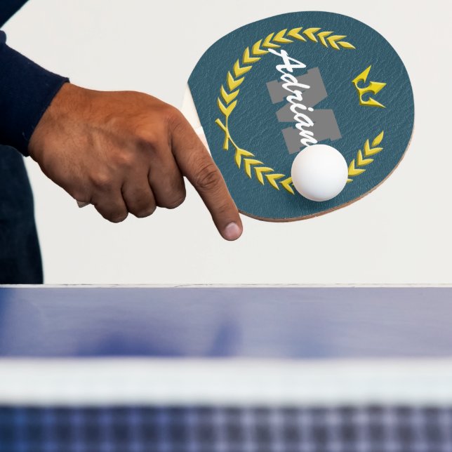 Victory Wandemonogram och Namn BlueBG Pingisracket (Insitu)