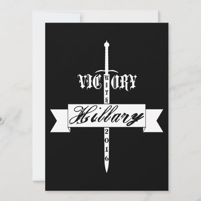 Victory with Hillary - 2016 (Framsida)