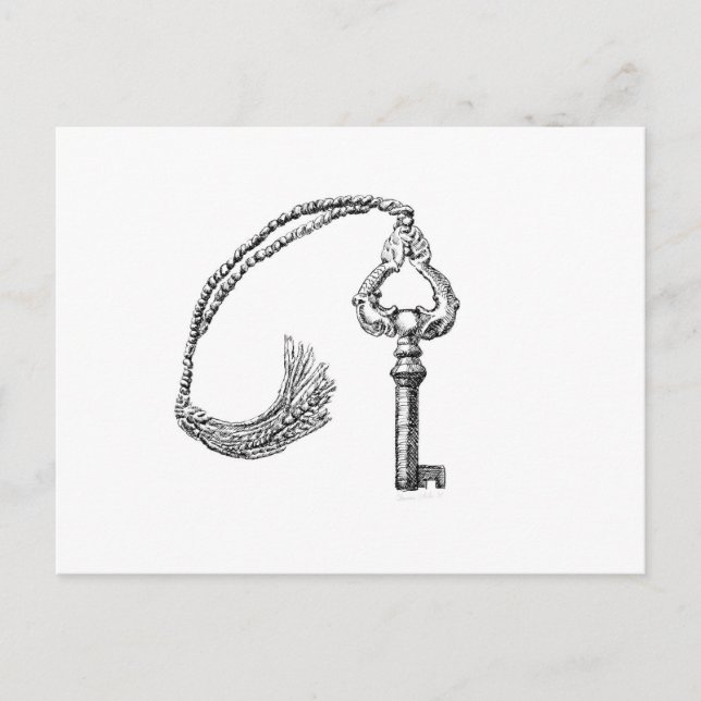 Victrola Nyckel Vykort (Framsida)