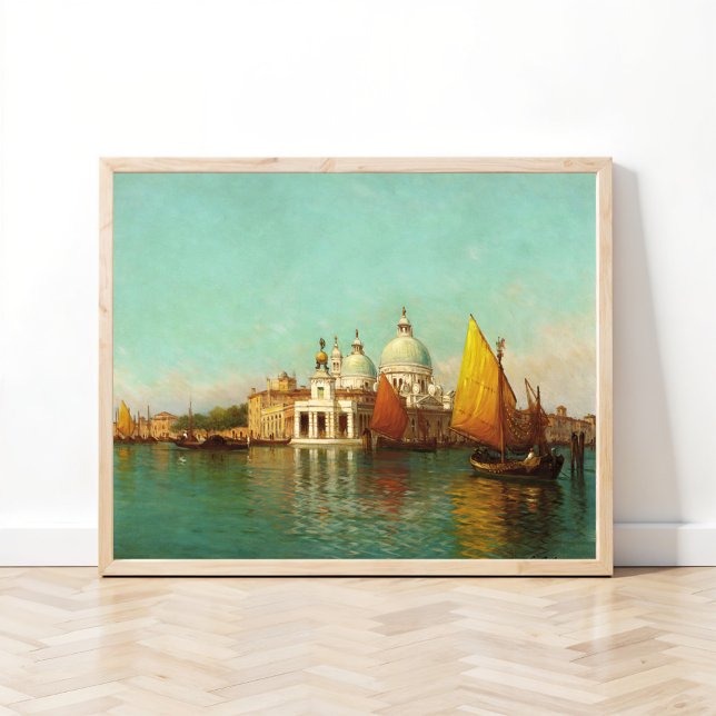 Vid ankomsten till storkanalen, Venedig Poster (Skapare uppladdad)